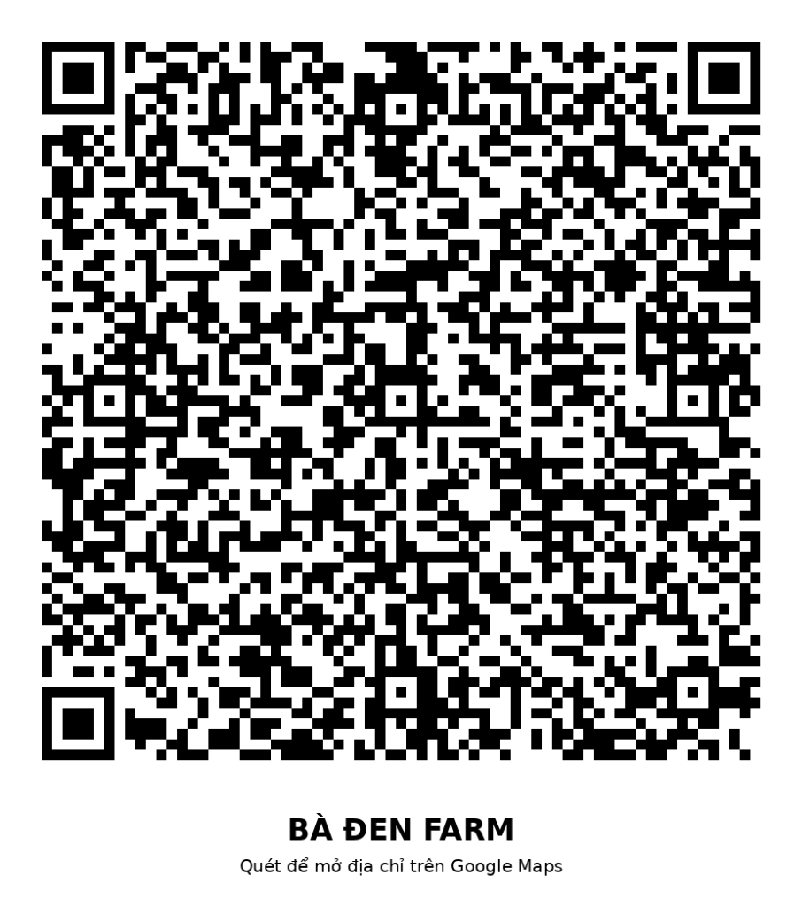 Mã QR Định vị Bà Đen Farm